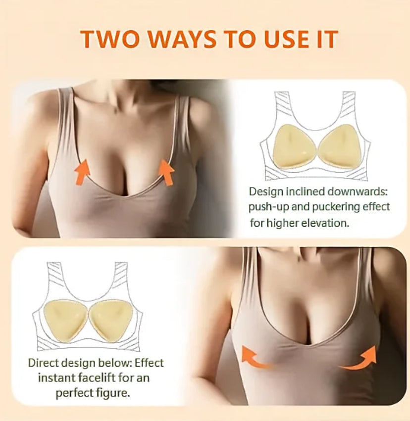 Nsolexus Sticky Inserts - Instant Lift & Boost, Washable & Reusable, Outfit Enhancer