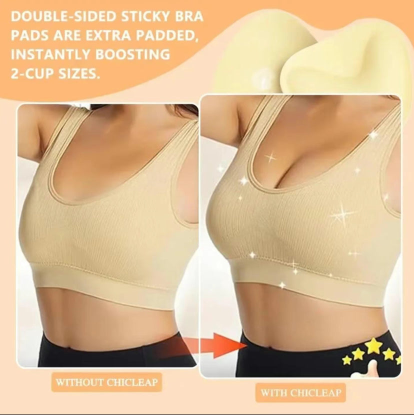 Nsolexus Sticky Inserts - Instant Lift & Boost, Washable & Reusable, Outfit Enhancer